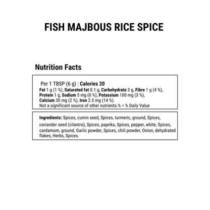 Fish Majbous Rice Spice